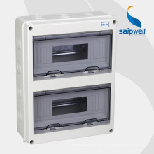 Saip IP66 caja de distribución eléctrica para exteriores, caja MCB 380 * 273 * 110 mm